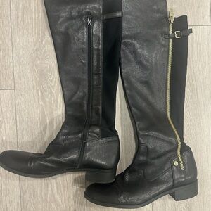 Calvin Klein Black Over the Knee Boots